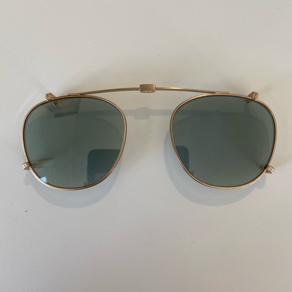 NWT Garrett Leight Hampton Combo Clip